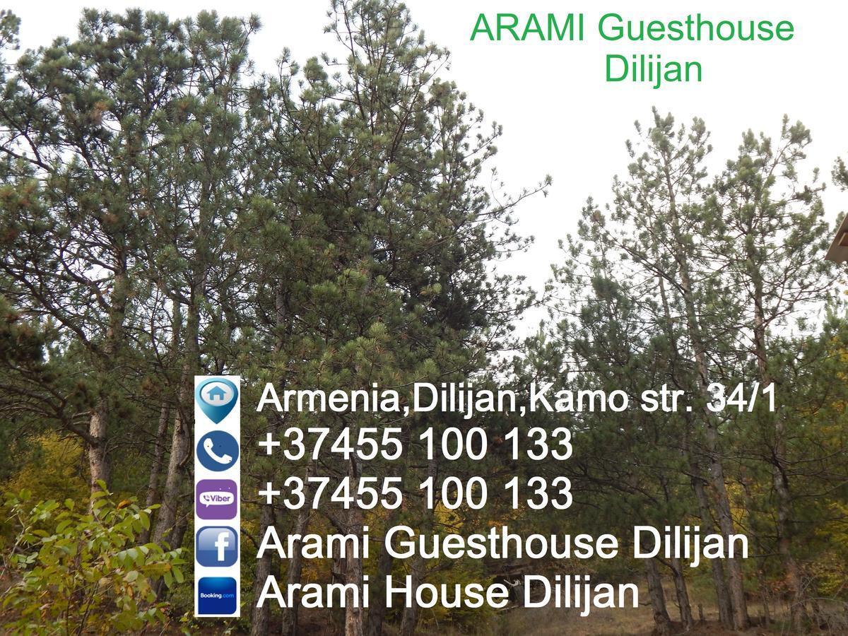 Arami Guest House Dilijan Exterior foto